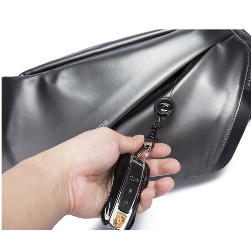 Wasserdicht Splitter Brust Taille Reißverschluss Tasche Für Einfach Täglichen Leben