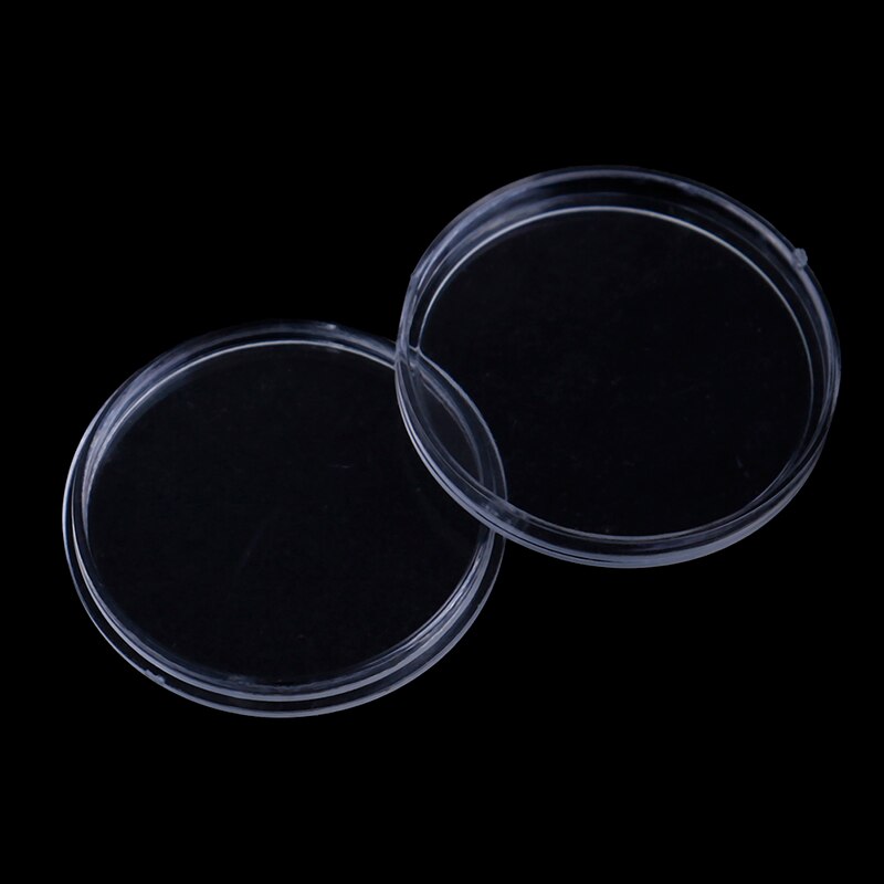 Diameter 26mm 10pcs/pack Round Useful Transparent Coin Capsules Crafts Containers Storage/Collection Boxes Holders