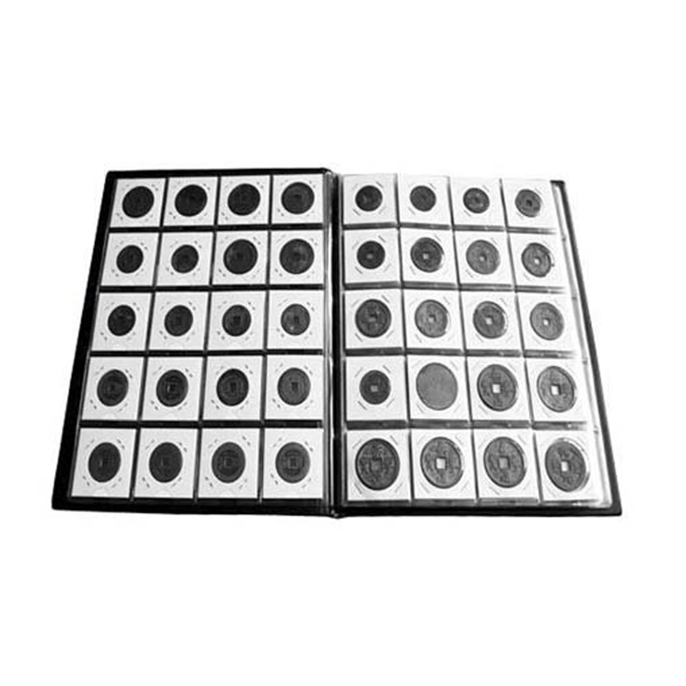 100Pcs/Set Cardboard Display Storage Holder Collection Supplies for 40x40mm Coin Держатель картонных монет