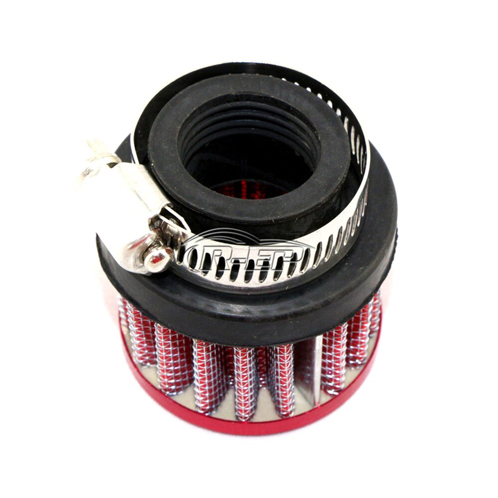 R-EP Universal 25mm filtro de aire de coche Clip-On Auto redondo de admisión de frío cónico 1 pulgada Mini filtros de aire