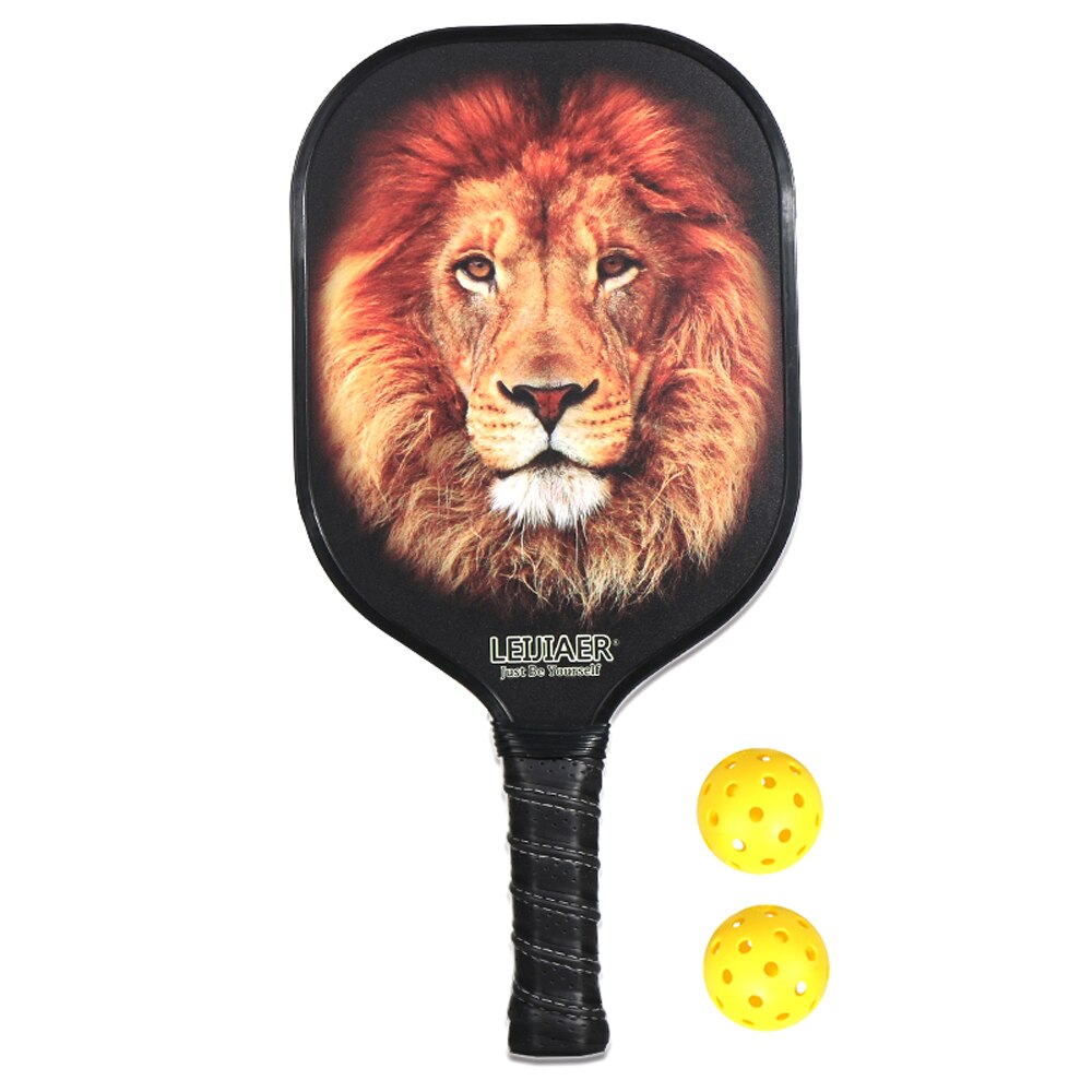 Os Picos de Raquetes de Fibra De carbono De Fibra De Carbono PP Pickleball Pá Raquete Raquetes De Squash Raquetes de Esportes com Bola de Tênis Esportes Presente Das Crianças