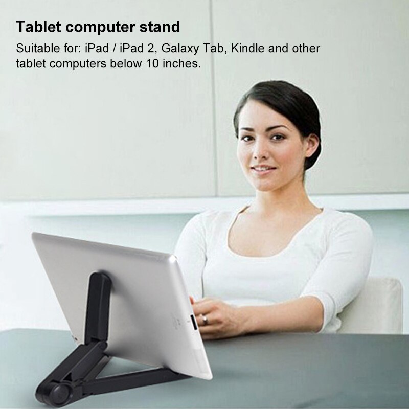 Foldable Phone Tablet Stand Holder Adjustable Desktop Mount Stand Table Desk Support for IPhone 1 2 3 4 Air Pro