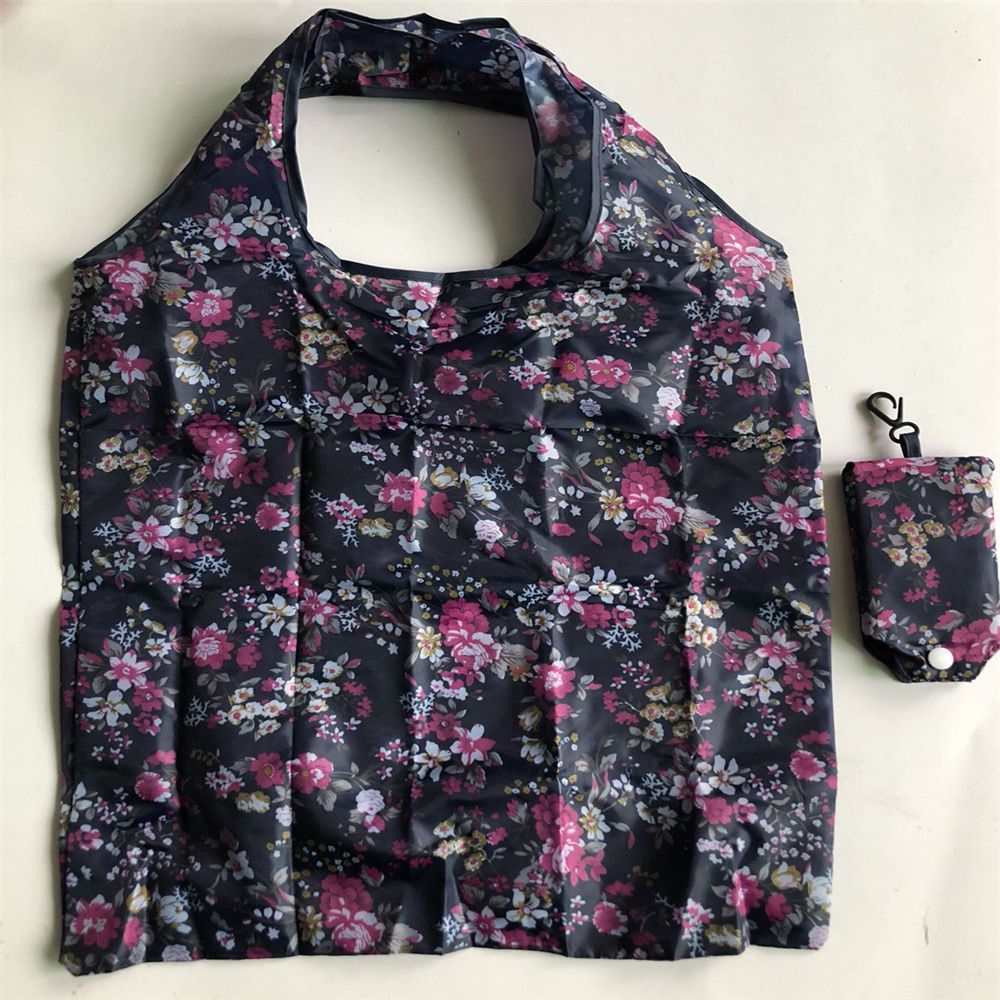 Mode Opvouwbare Handige Boodschappentas Herbruikbare Tote Pouch Recycle Opslag Handtassen: 6