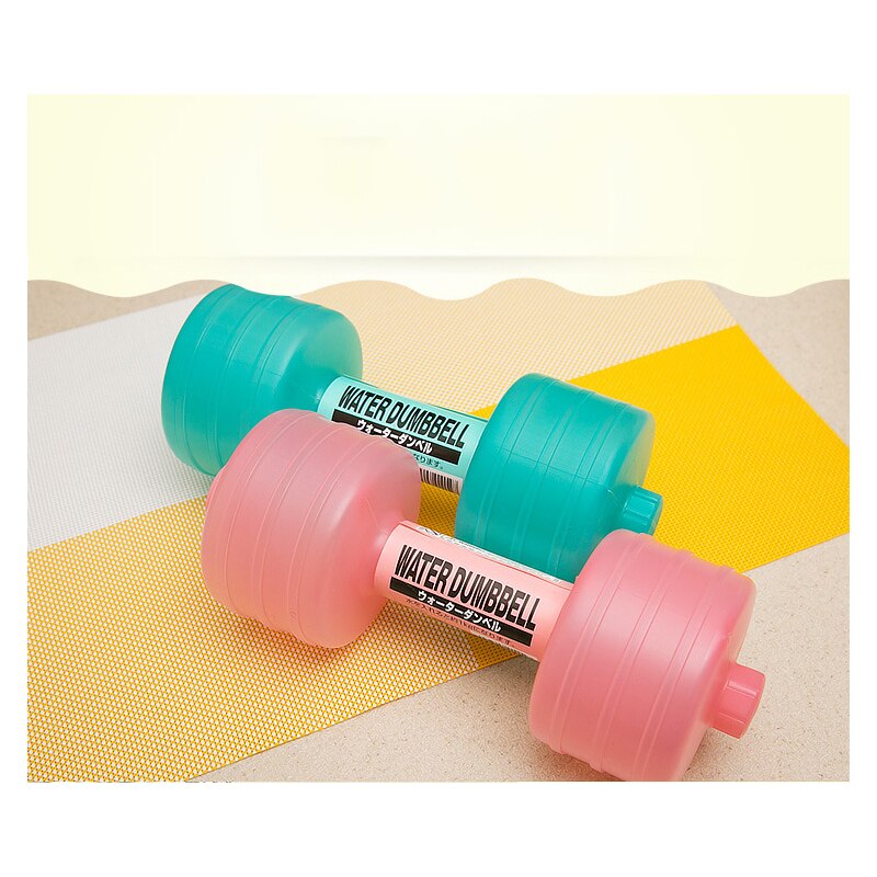 Haltères aquatiques à Injection d'eau pour femmes, 1 pièce, 1kg, équipement d'exercice pour la perte de poids