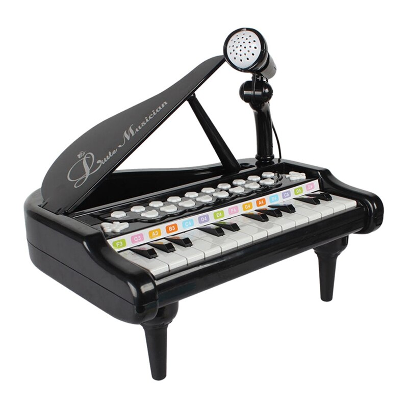 freundlicher 24 Tasten Klavier Mini Musik freundlicher Musical Instrument Spielen Spielzeug einstellen mit Mikrofon für freundlicher: Ursprünglich Titel