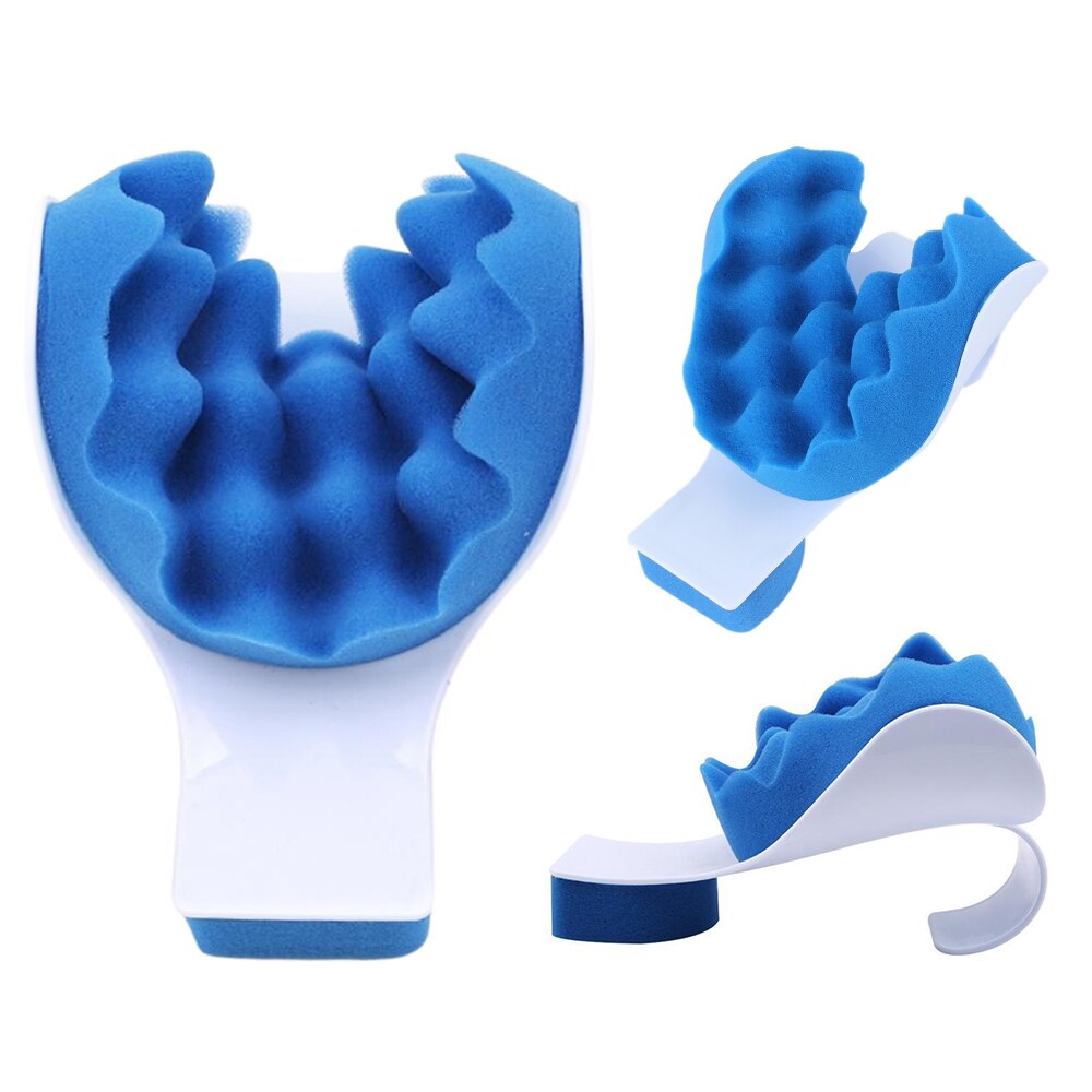 Travel Neck Pillow Soft Sponge Releases Muscle Pillow Necks Shoulder Relaxer Support Tension Reliever Neck Shoulder