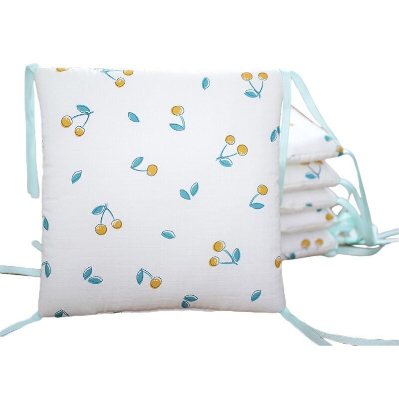 6 sztuk dziecko miękka bawełniana osłona robić łóżeczka łóżko dla noworodka łóżeczko ochraniacz poduszki poduszka dla niemowląt mata pościel robić pokoiku dziecięcego wystrój pokoju