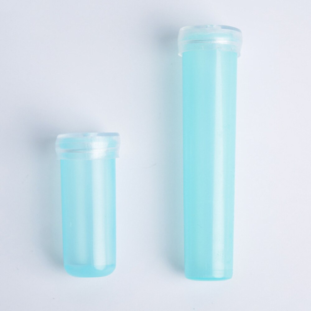 Tubos de agua florales para flores, tubos de agua florales para cultivo nutritivo fresco, almacenamiento de agua, suministros para tienda de flores de prueba pequeña (azul cielo), 100 Uds.