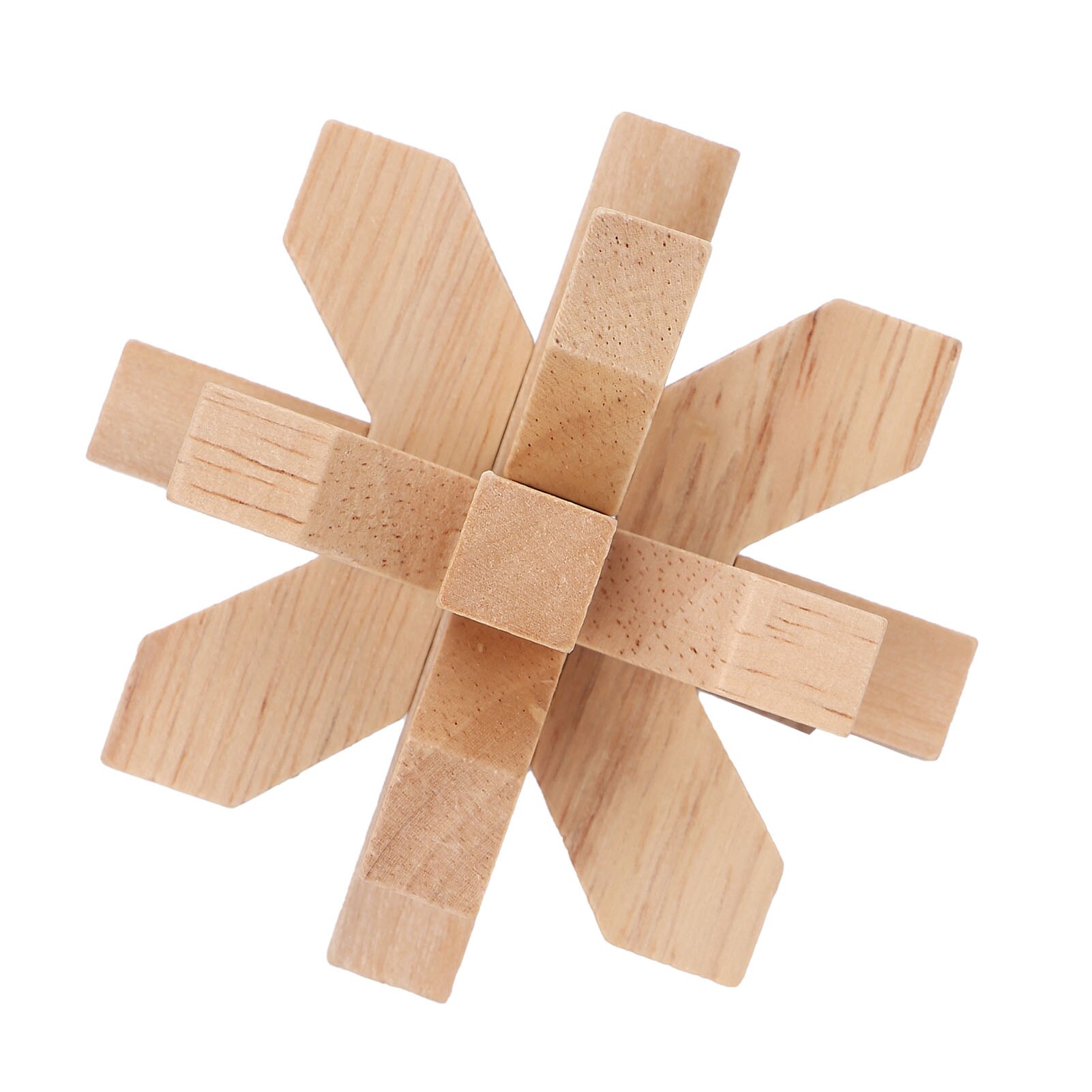 Wooden Brain Teaser Intelligent Brain Teaser Brain Teaser Toy Puzzle Lock Toy for Brain Teaser