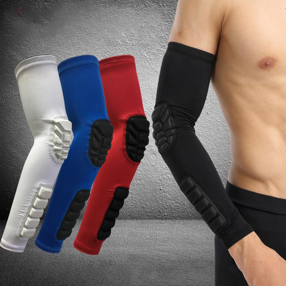 1PC Crashproof Basketball Shooting Elbow Support Compression Sleeve Arm Brace Protector Sport Safety Elbow Pads