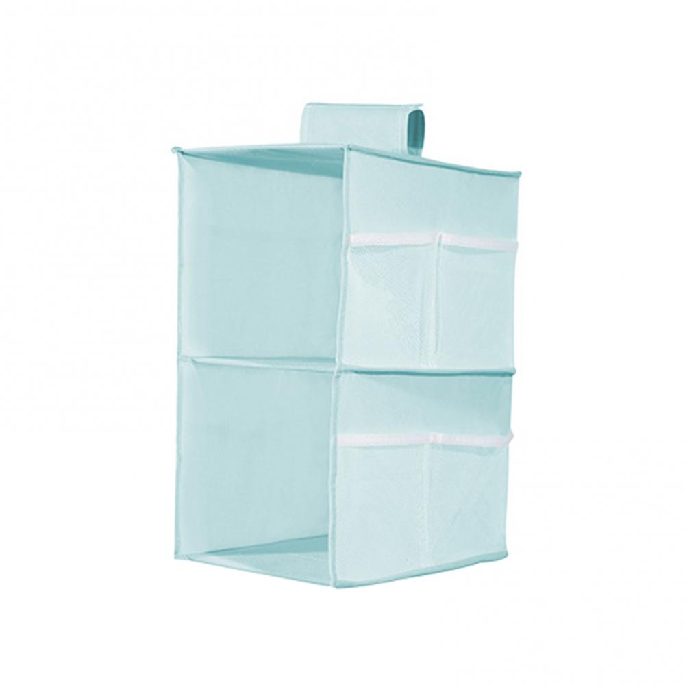 Organizadores colgantes de tela Oxford duraderos, estante de almacenamiento lavable, multicapa, plegable, organizador de ropa