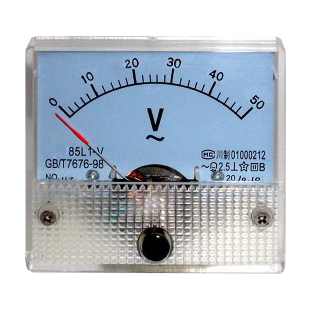5V To 500V AC Voltmeter Analog Voltage Panel Meter AC Amperemeter AC Voltmete: I