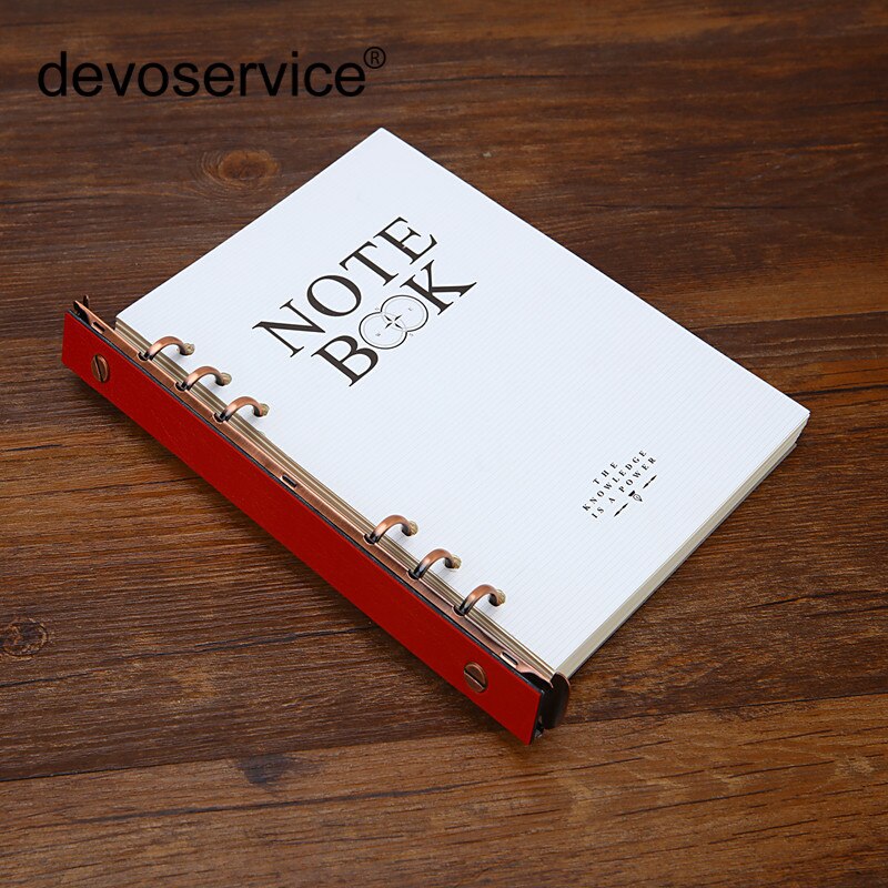 A4A5A6A7 Metal Binder Binder Loose-leaf Paper Core Iron Clip Book Binders Notebook Clips Office Binding Supplies