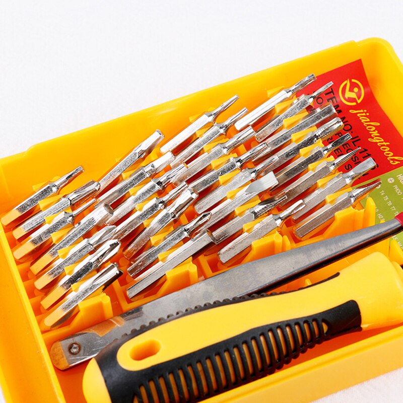 32 In 1 Demonteren Schroevendraaier Set Reparatie Tool Kit Computer Telefoon Open Tool Set Multifunctionele Legering Schroevendraaier Hand Tool Kit