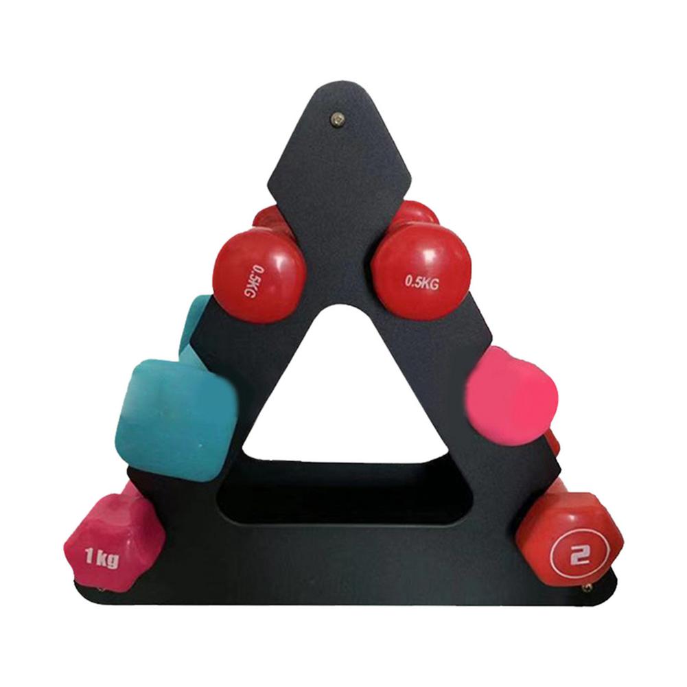 Support d'haltères à 3 niveaux pour trépied, support de rangement Compact et pratique en ABS pour équipement de Fitness et de gymnastique, accessoires