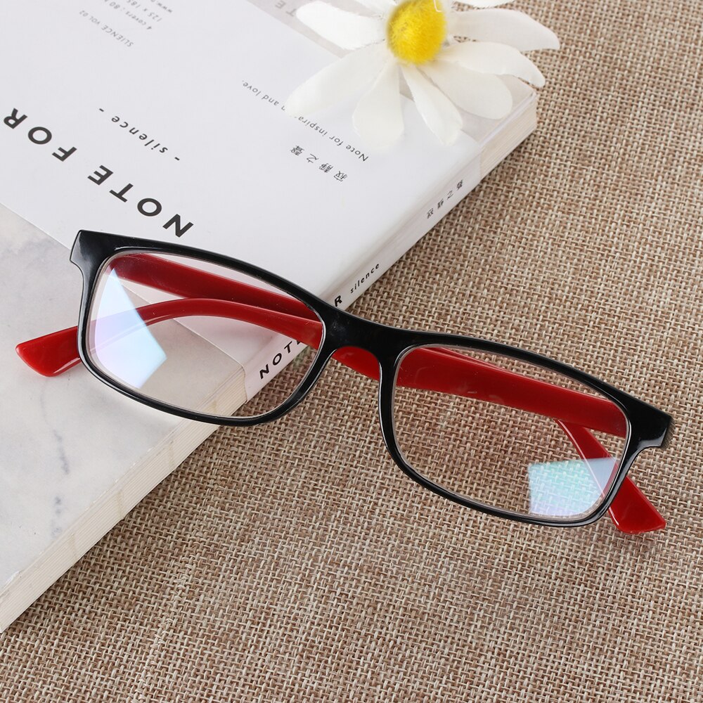 1 PC Anti Blue Rays Radiation Flat Mirror Glasses For Women Men Unisex Anti-UV Computer Goggles UV400 Gaming Eyeglasses