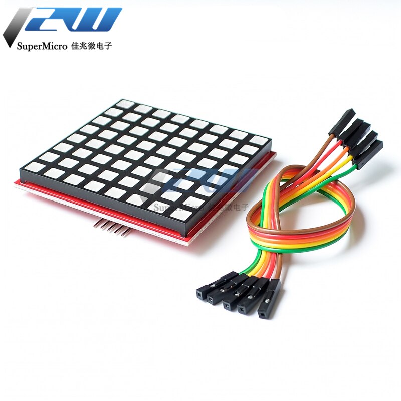 Raspberry Pi 3/2 generation/B typ/B + LED-full-farbe dot matrix bildschirm 8*8 dot matrix matrix modul