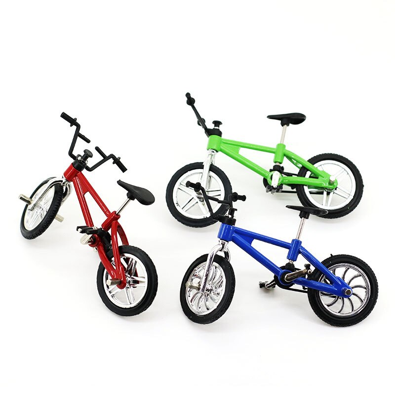 Mini Vinger BMX Fiets Flick Trix Vinger Bikes Speelgoed BMX Fiets Model Fiets Gadgets Novelty Gag Speelgoed Voor Kids