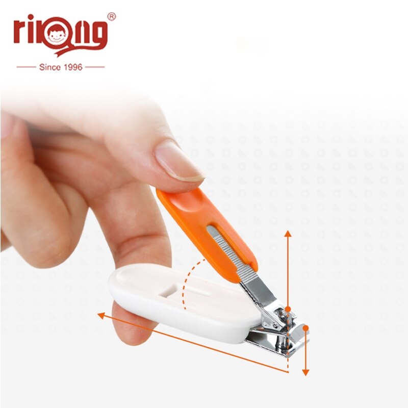 Rikang-tondeuse à ongles pour bébés, ciseaux à ongles pour bébés, ciseaux de soins pratiques pour bébés, coupe-ongles
