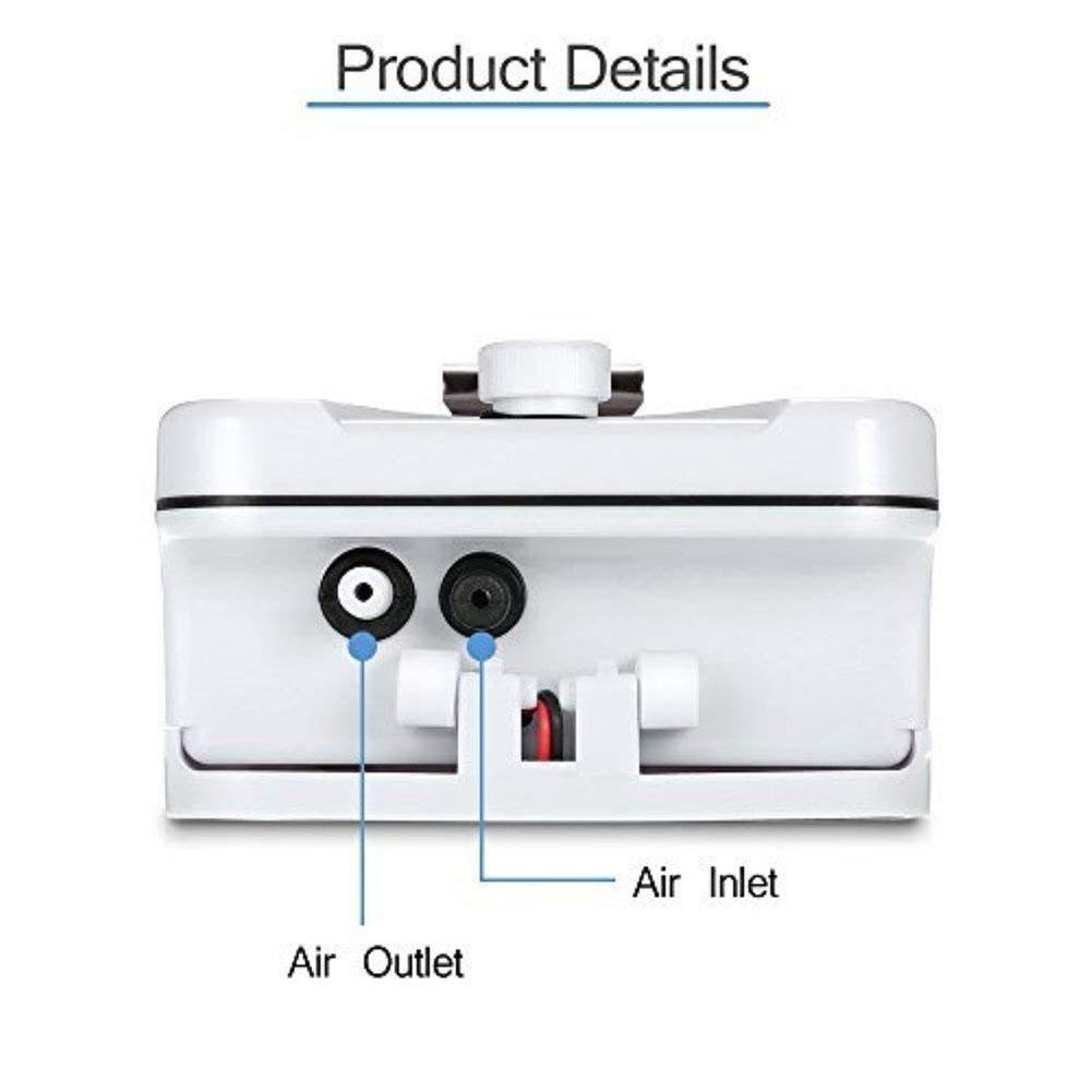 Geruisloze Zonne-energie Zuurstof Pomp Oxygenator Beluchter Voor Outdoor Vissen Aquarium Aquarium