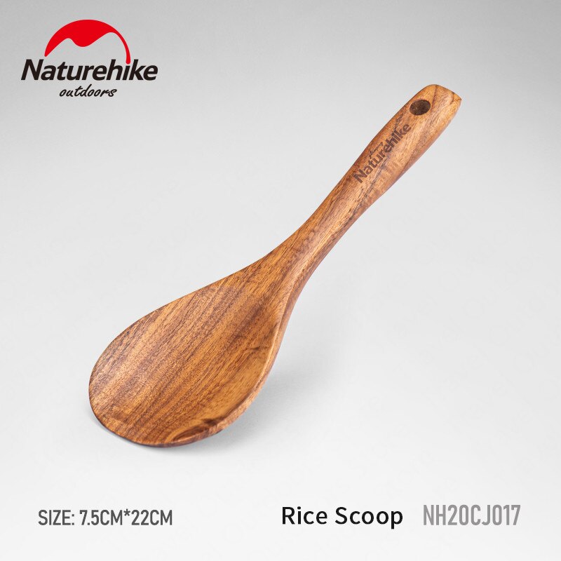 Naturehike Akazie Holz Schaufel Löffel einstellen Camping Holz Geschirr setzt Picknick Löffel Reis Schaufel Küche Multi-Funktion Werkzeuge: Reis Scoop