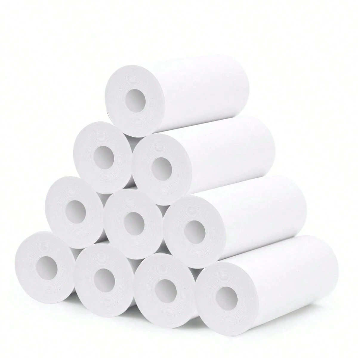 Mini Thermisch NO-Sticker Papier 57mm Voor Foto Foto Draagbare Printer Thermisch Papier Afdrukken Papier Voor Pocket Printers camera: WHITE