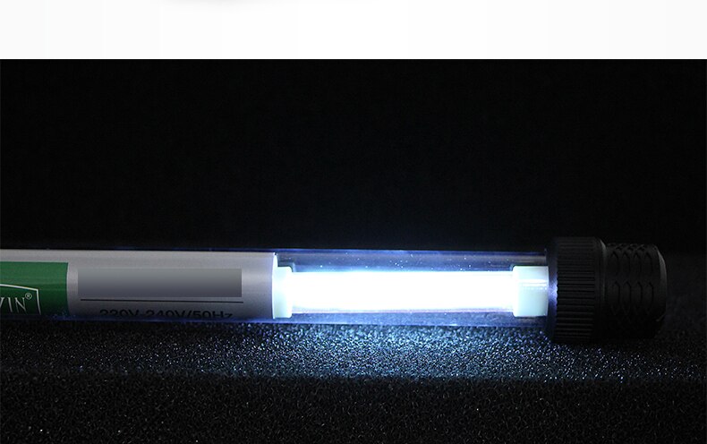 4W Aquarium Uv Kiemdodende Lamp Uv Kiemdodende Lamp Dompelpomp Vijver Aquarium Licht Desinfectie