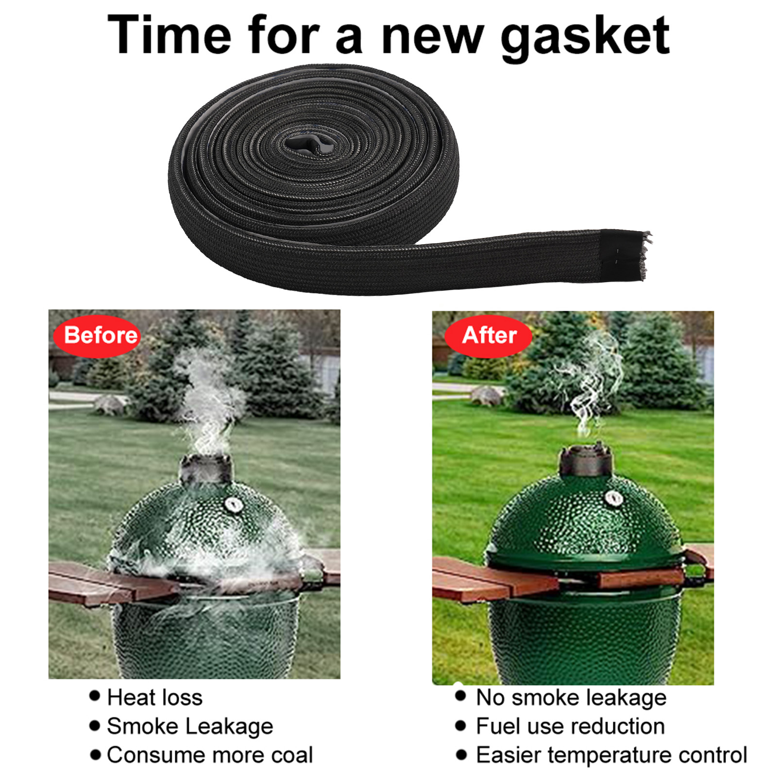 Fiberglass Wire Mesh Gasket Fiberglass Number Of Pieces Sealing Temperature Control Wire Mesh Gasket Classic Cooking Efficiency