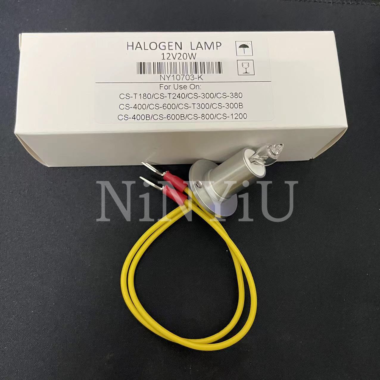 Dirui 12 v 20w cs -t180 cs-t240 cs-t300 cs400 cs600 cs800 halogenlampe dirui  cs180 cs240 cs300 12v 20w