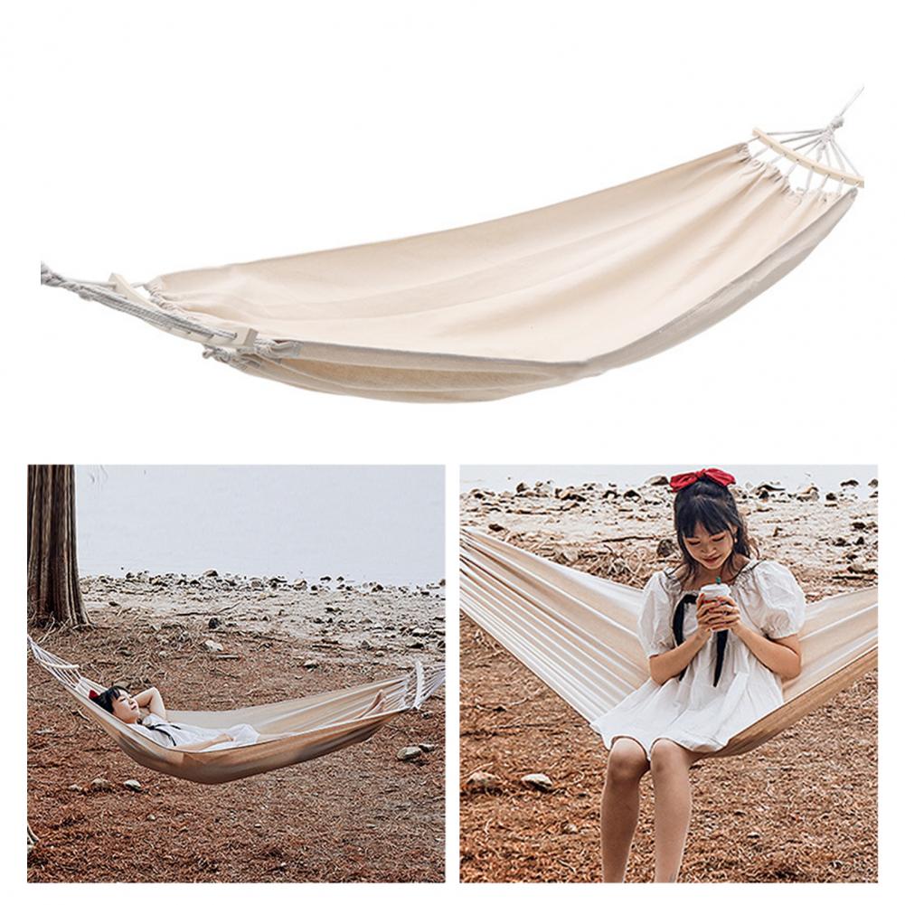 Outdoor Hammock Eco-friendly Lightweight Camping Hammock Sturdy Rope Outdoor Hammock for Backyard Camping Hammock