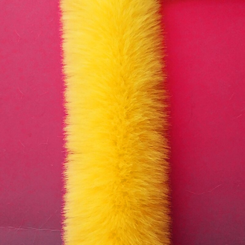 Diy Kunstmatige Konijnenbont Pluizige Tapes Kleding Schoenen Rand Naaien Trimmen Stof Lint Decoratie