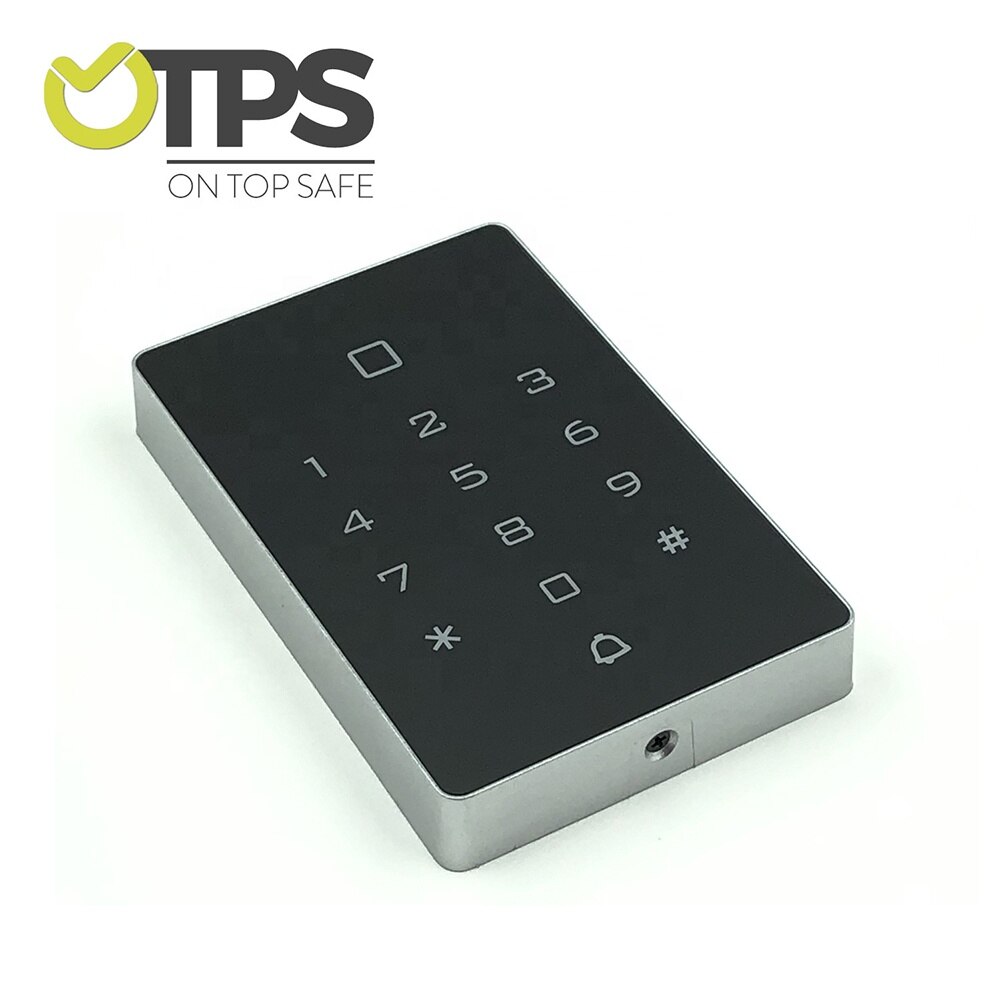 OTPS waterproof standalone out door access control kits metal keypad touch pad wireless wifi rfid card access control system