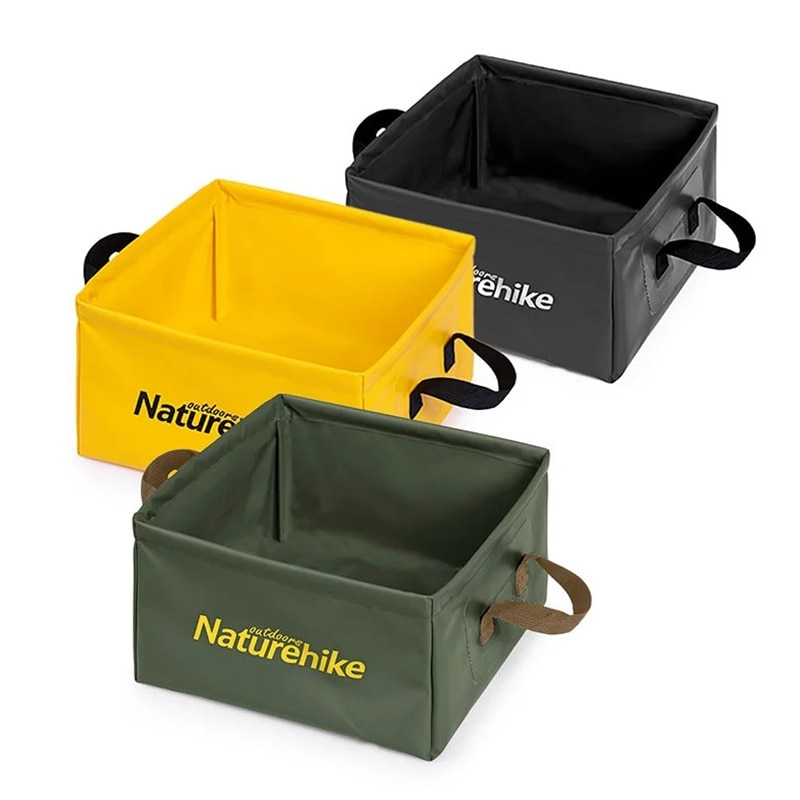 Naturehike – bassin pliable de voyage Portable, seau pliable de grande capacité, bassin à linge d'extérieur