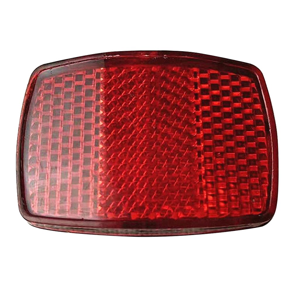 Bicycle Front Reflective Mount Light MTB Bike Rear Safety Warning Reflector Lamp for Bicycle Outdoor Bike Accessories: Red