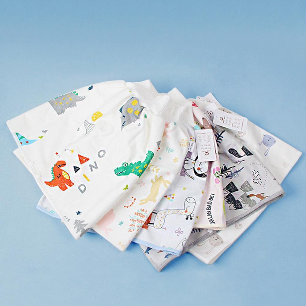 2 in 1 bekväma barn blöjkjol för vuxna shorts babyshorts harem blöjshorts pojkar underkläder absorberande barnöverdrag löst  l4 q 3