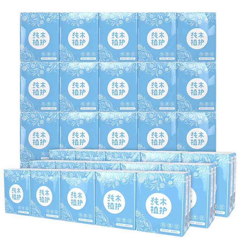 Mini Paper Towel 3-ply Napkin Home Travel Outdoor Portable Soft Tissue FKU66