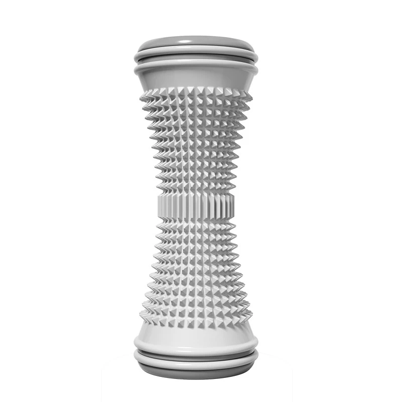 1PC Foot Massage Roller, Calf Muscle Relaxation Roller, Decompression Yoga Shaft, Calf And Waist Massage Tool: GRAY