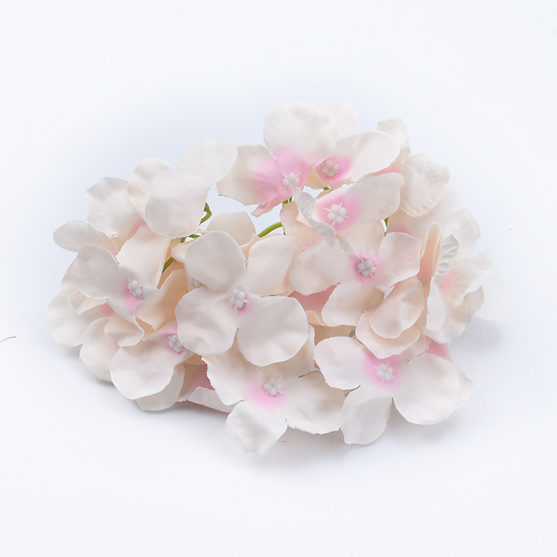 27 hoveder silke hortensia år julepynt bryllup blomster væg gør-det-selv hjem dekorative blomster kunstige blomster billige: 8