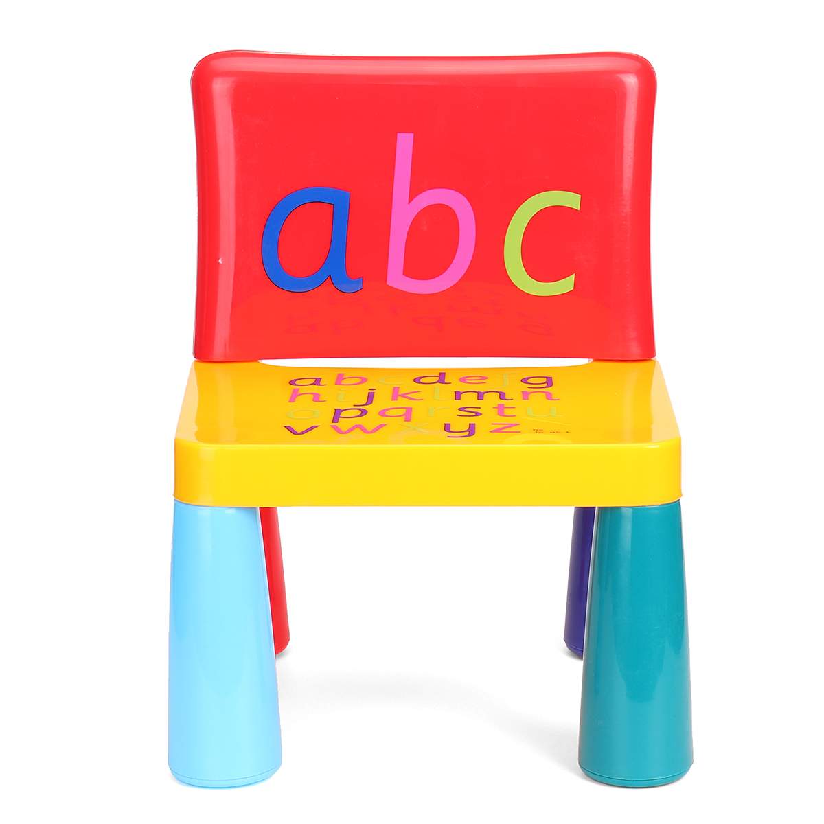 LazyChild Folding Children Chair Table Set Kids Playing Study Writing Drawing Table Home School Children Furniture Set