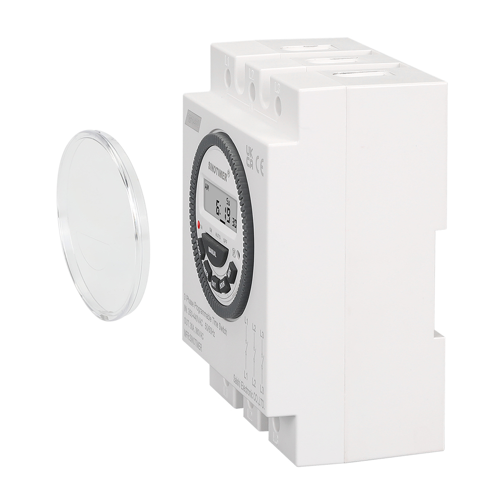 SINOTIMER 3 pièces Trois phases 380 v 415 v 7 jours programmable Minuterie Relais Temporisé