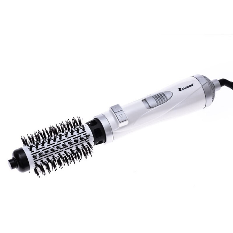 Chjpro – brosse sèche-cheveux électrique professionnelle, 900W, 360 rotations, 220V, peigne, lisseur