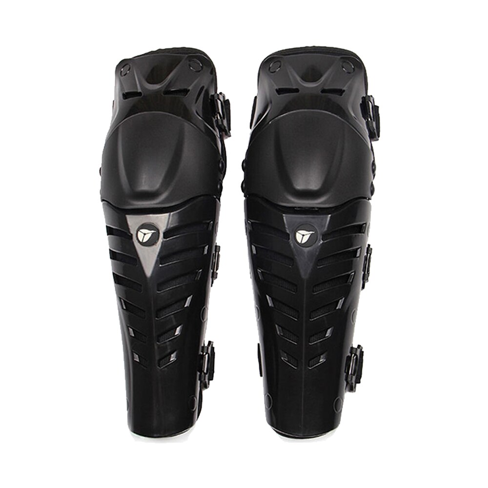 HEROBIKER-rodilleras de motocicleta todoterreno, protector de rodilla para patinaje y Motocross, equipo de protección: MK1001 Black