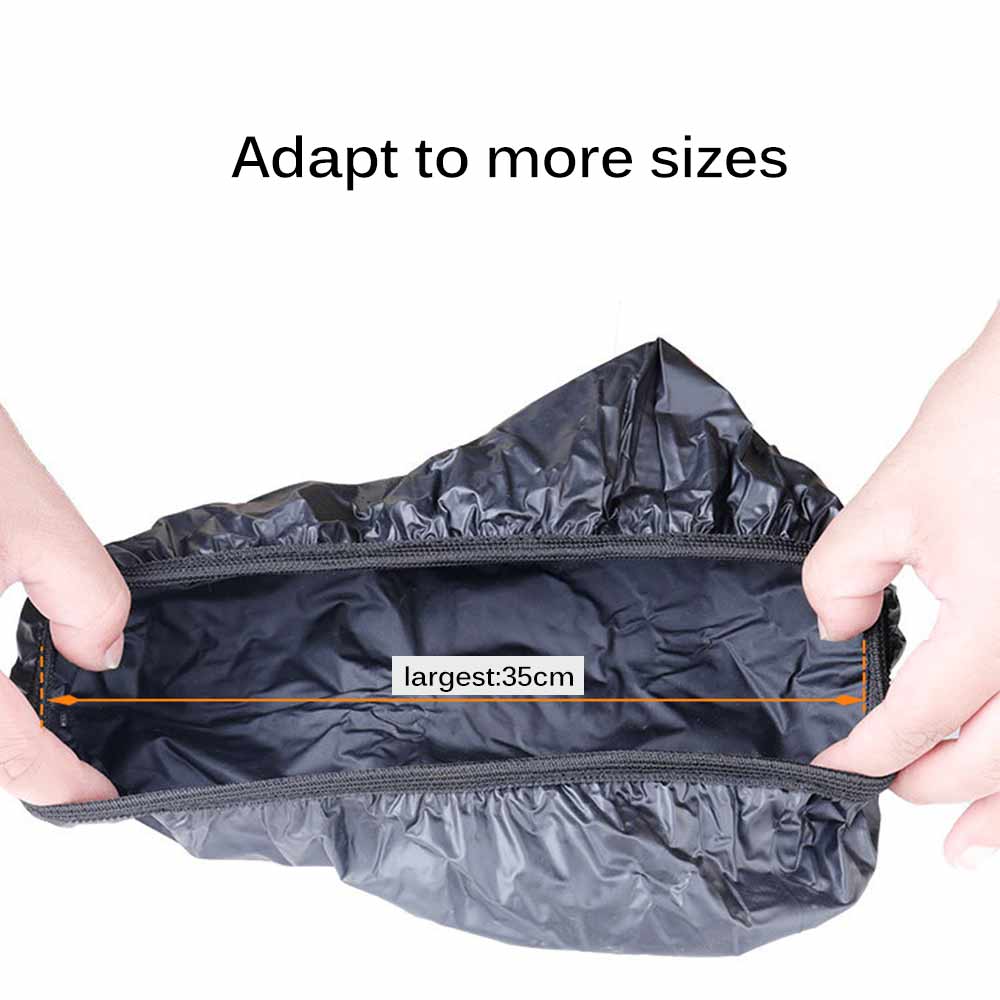 Funda para SILLÍN de bicicleta, cubierta para asiento trasero, funda de cojín para lluvia, bolsa para tubo delantero, funda impermeable para cojín