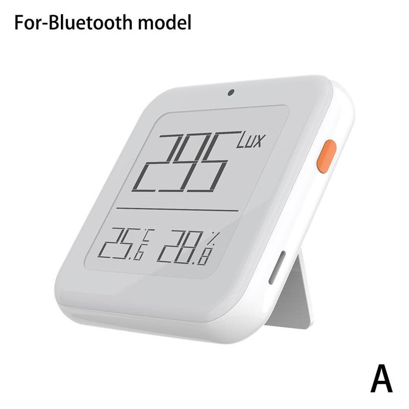 Tuya Smart ZigBee Bluetooth Mesh Smart Home Temperature And Humidity Sensor Mini Brightness Light Sensitive App Control:  Bluetooth