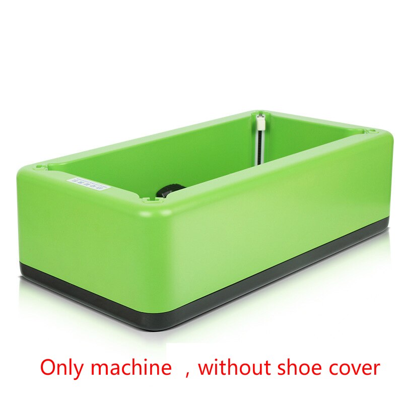 Máquina automática de cubre zapatos inteligente, herramienta para cobertura de zapatos y pies, a prueba de agua, desechables, dispositivo organizador de zapatos: Green