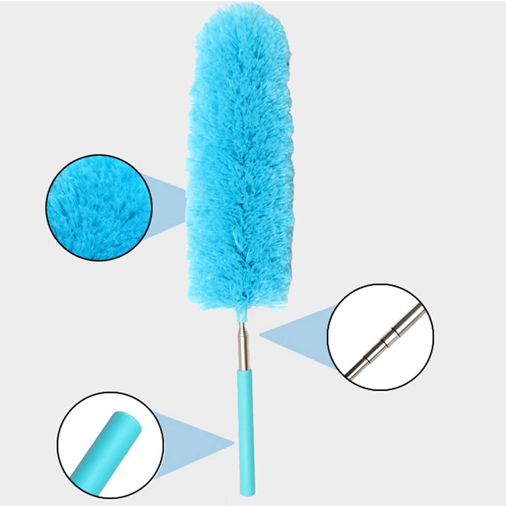 Soft Microfiber Duster Brush Static Anti Dusting Brush Home Air-condition Car Furniture Cleaning 899
