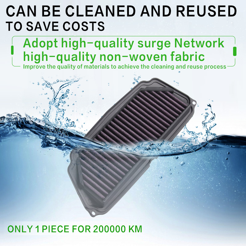 Filtro aria moto di alta qualità per KAWASAKI NINJA 250 300 400 ER6N ER6F Z750 Z800 Z900 ZR900 Z1000 Z1000SX