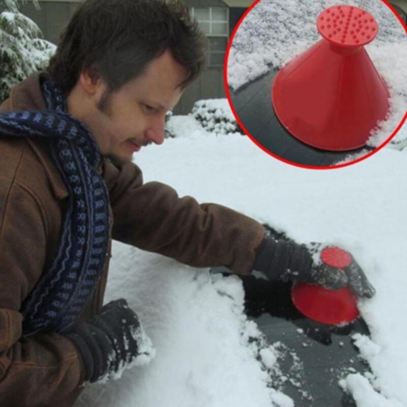 Auto Car Magic Window Windshield Car Ice Scraper Snow Remover Shovel Window Scrapers Deicing cone ice scraper