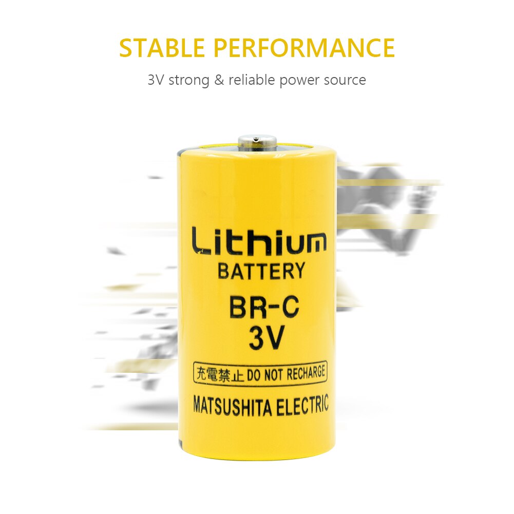 3V BR-C Li-ion Battery For Fanuc Control CNC System Backup Batteries 2200mAh
