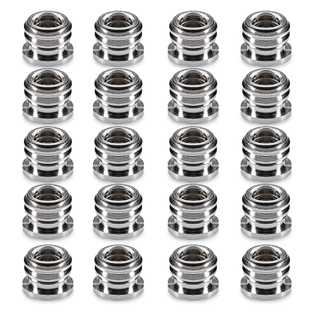 20 stuks Metal 1/4 "tot 3/8" convert schroef adapter reducer bus voor Camera Statief Monopod Ballhead